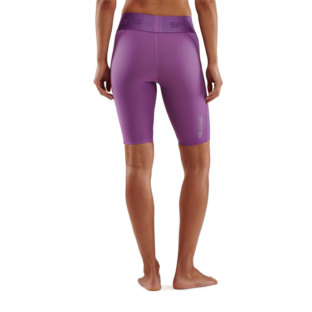 SKINS Compression Series-3 Women's Half Tights Amethyst XS