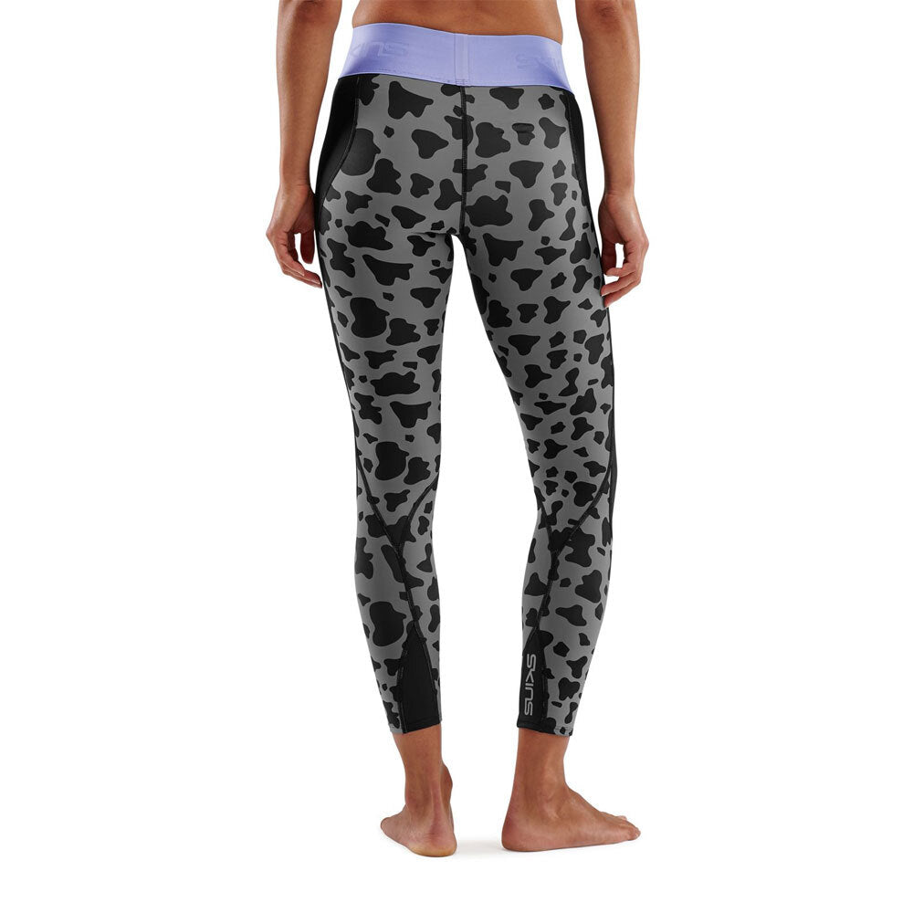 SKINS Compression Series-3 Women's 7/8 Long Tights Animal Black XS