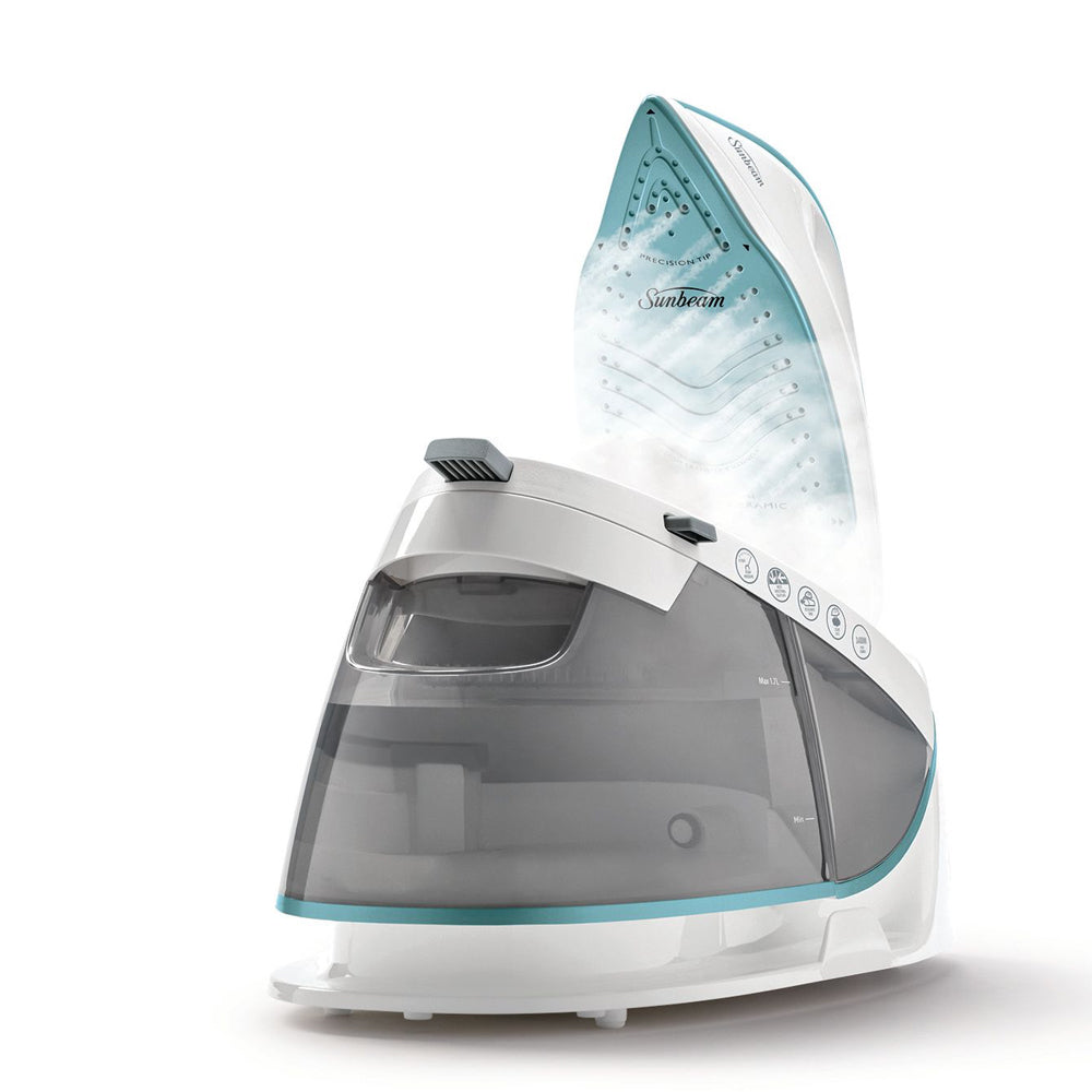 Sunbeam Press 2400W X Press Steam Generator White/Teal