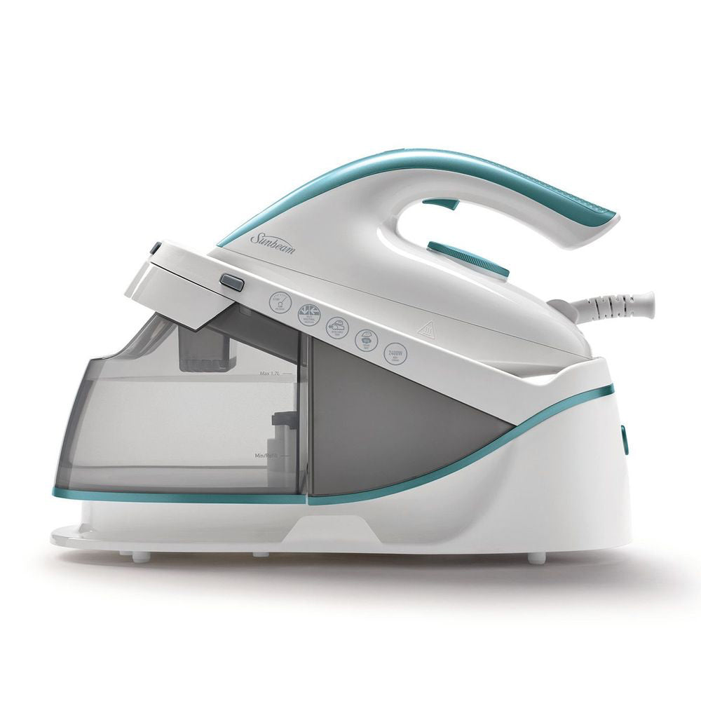 Sunbeam Press 2400W X Press Steam Generator White/Teal