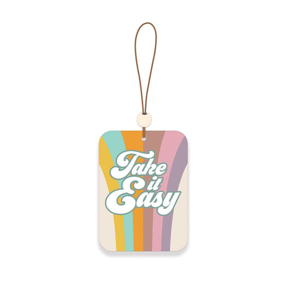 4x 2pc Studio Oh Hanging Car Air Freshener - Take It Easy