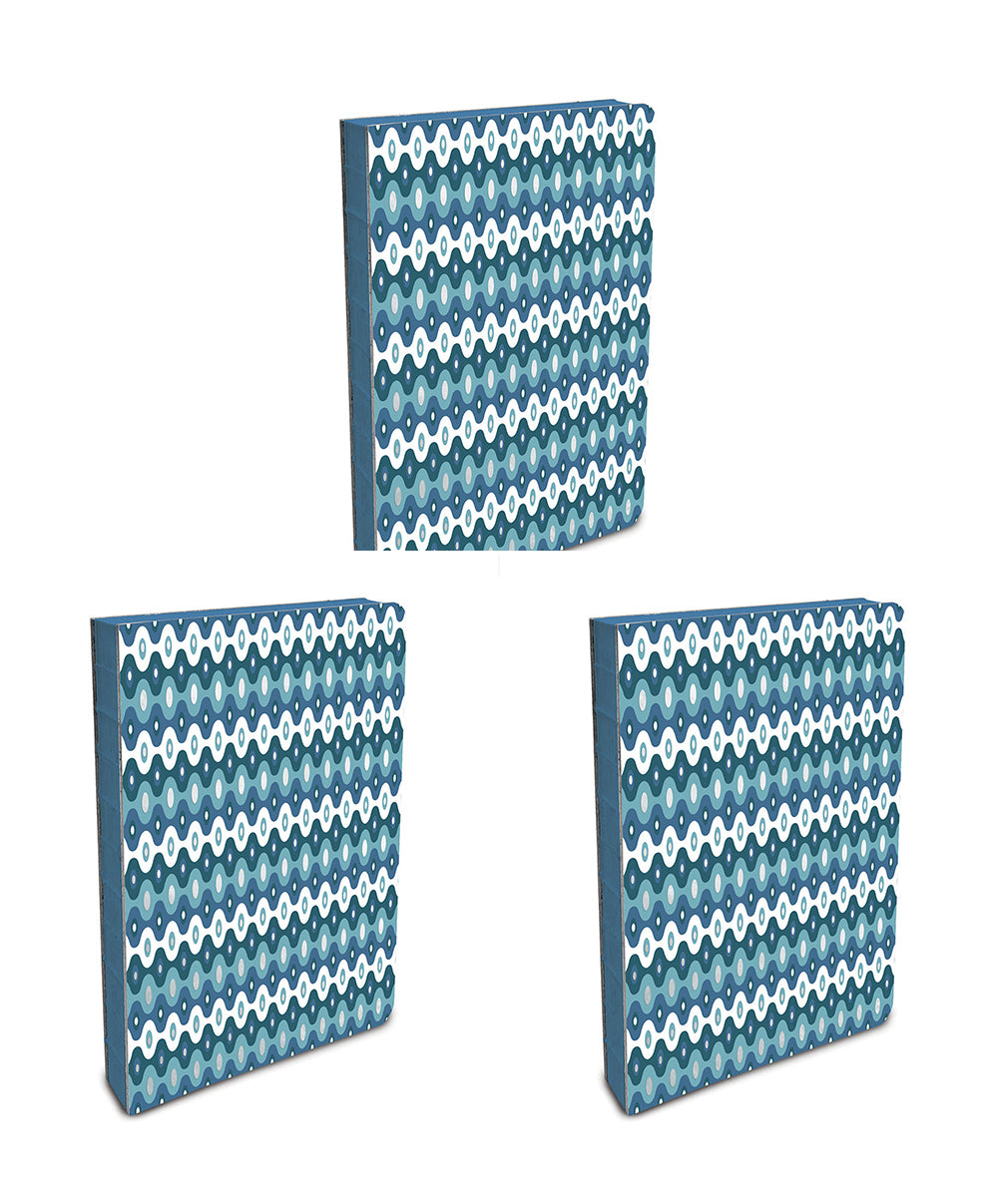 3PK Studio Oh Coptic-Bound Journal Writing Stationery Medium - MLB Kubla