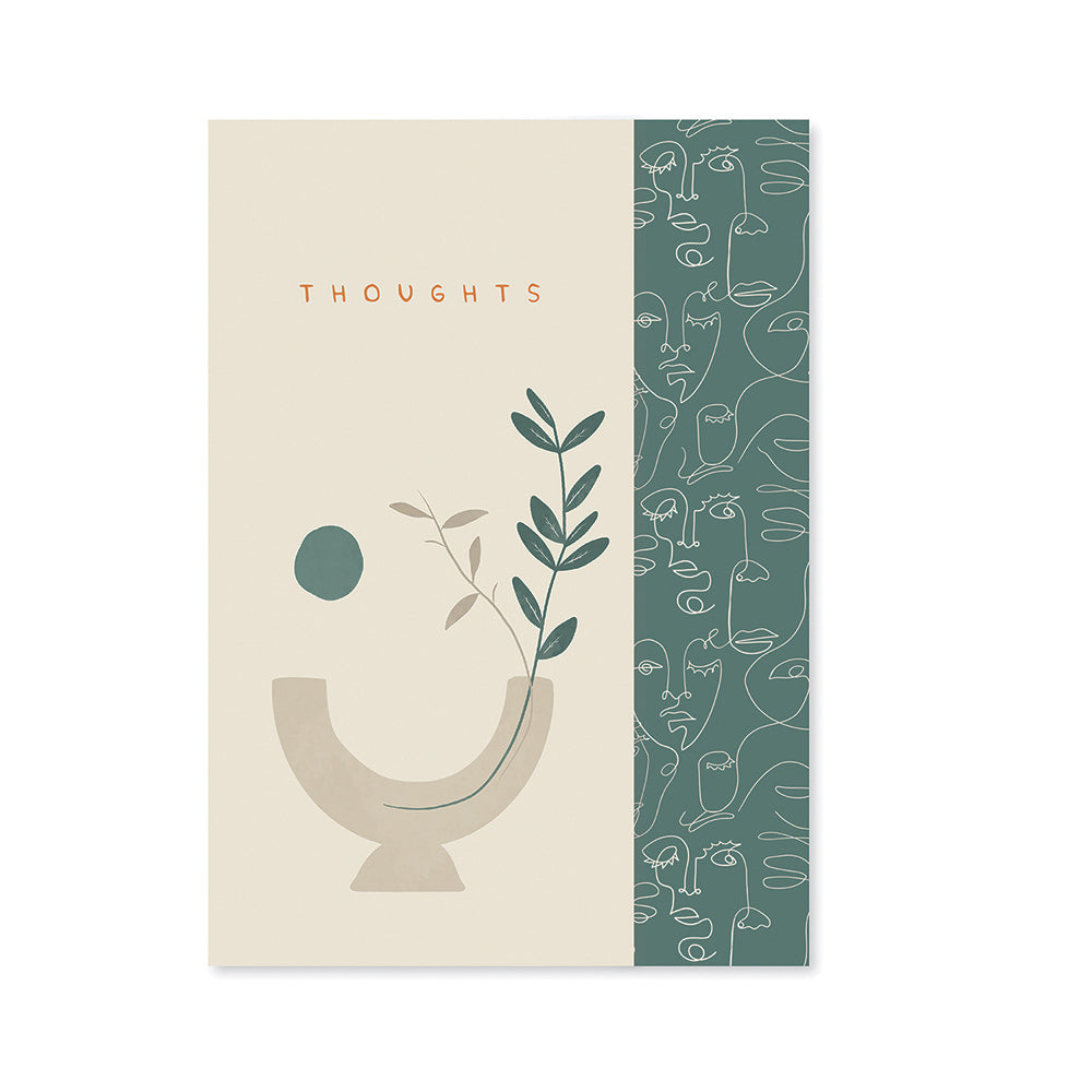 3PK Studio Oh Duplex Journal Drawing/Writing Stationery - Botanical Serenity