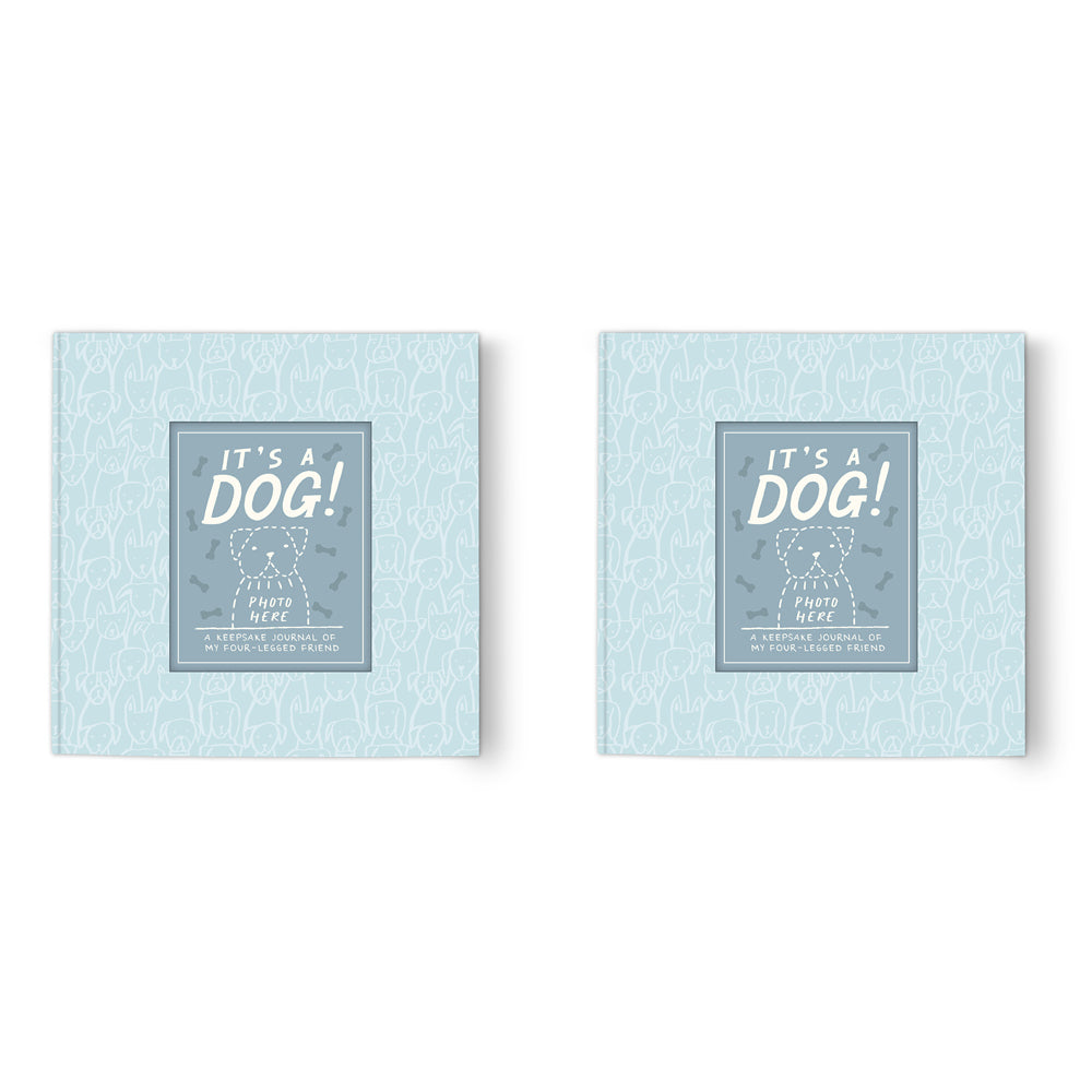 2PK Studio Oh Guided Journal Diary w/ 5-Pockets - It’s a Dog!