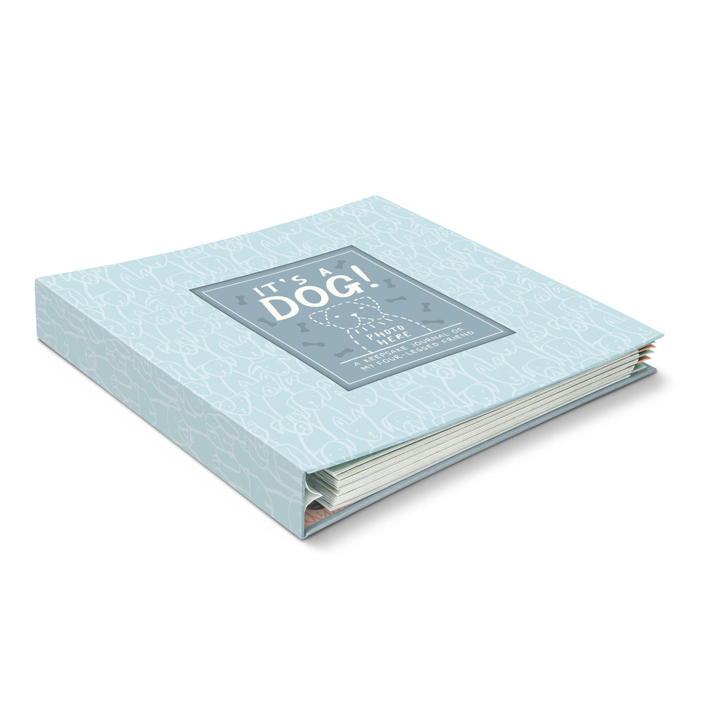 2PK Studio Oh Guided Journal Diary w/ 5-Pockets - It’s a Dog!