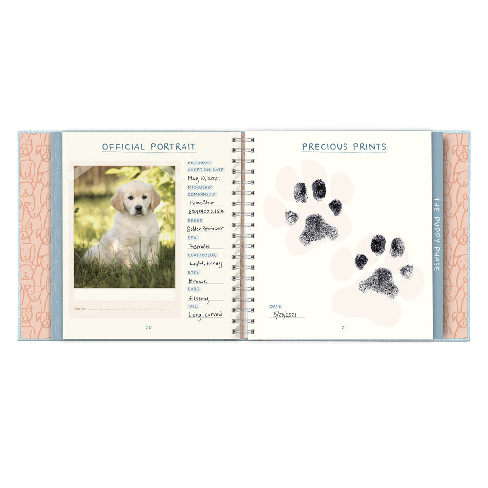 2PK Studio Oh Guided Journal Diary w/ 5-Pockets - It’s a Dog!