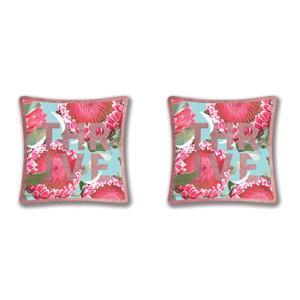 2PK Studio Oh Glass Jewellery Trinket Dish Square 7.6cm - Thrive