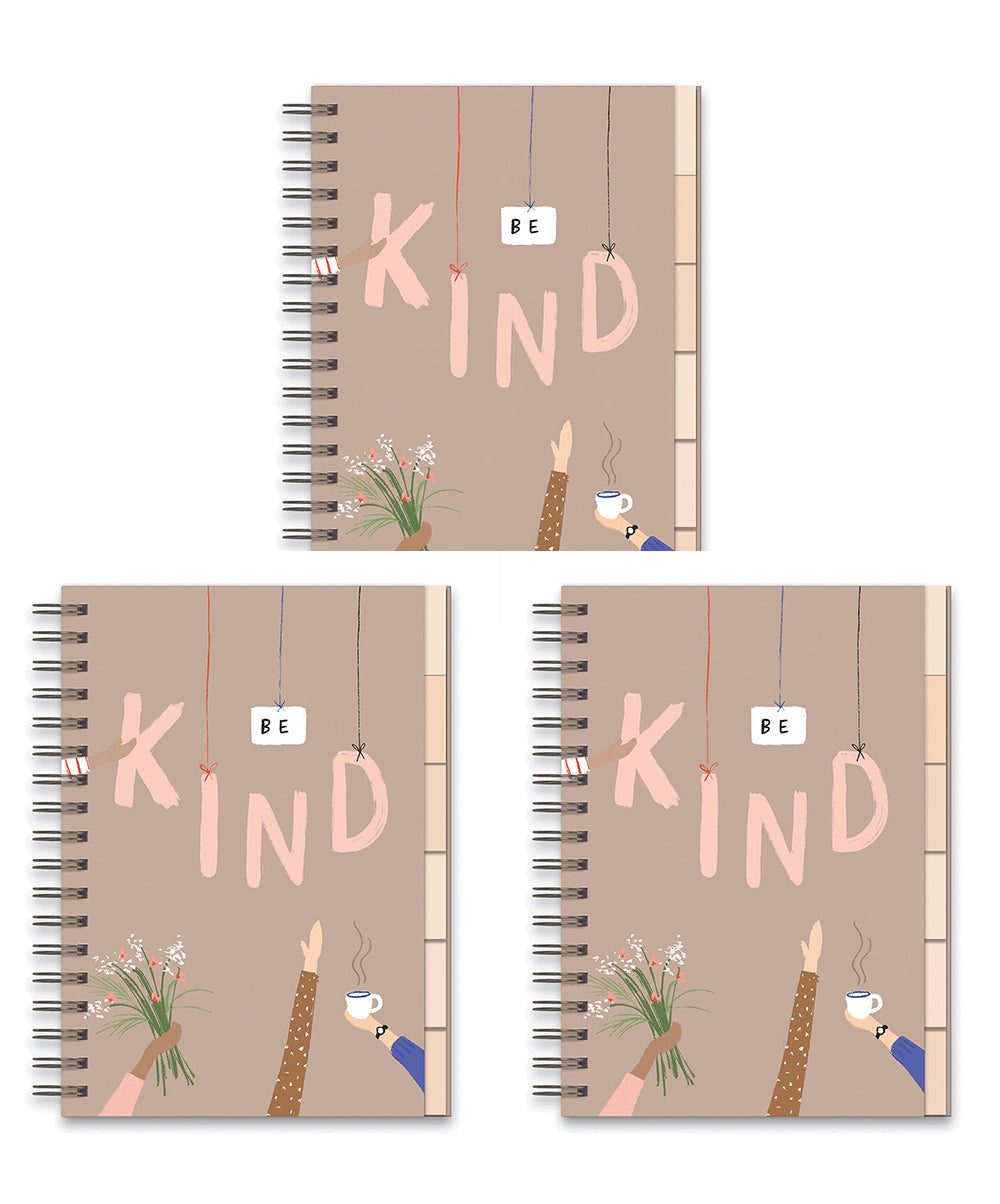 3PK Studio Oh Edith Notebook Writing Stationery - Be Kind