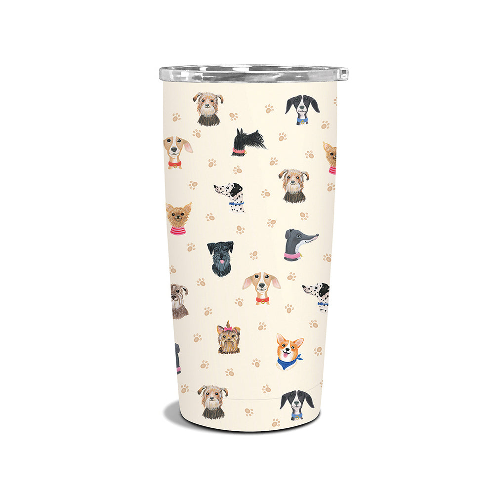 Studio Oh Insulated S/S 500ml Coffee Tumbler - Doggone Cute