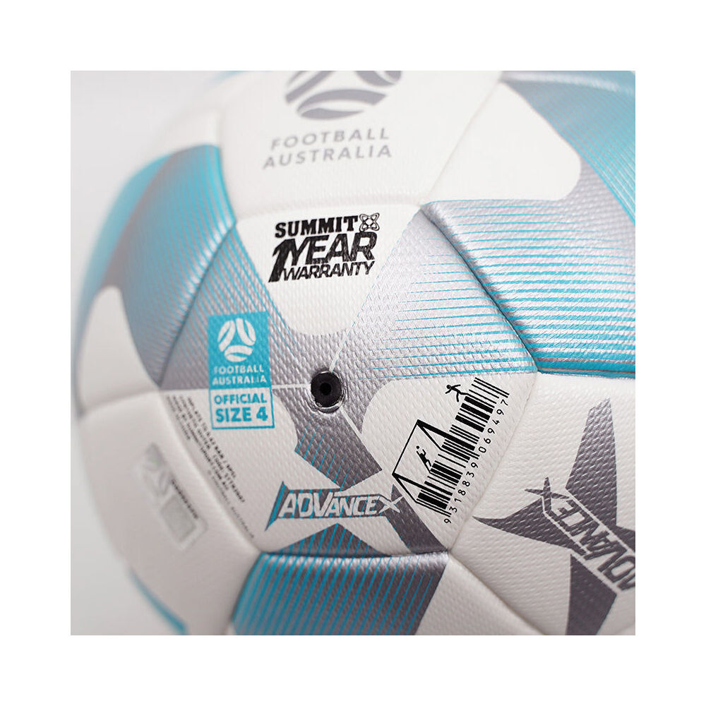 2PK Football Australia Summit Advance X Trainer Soccer Ball Size 4 - Blue
