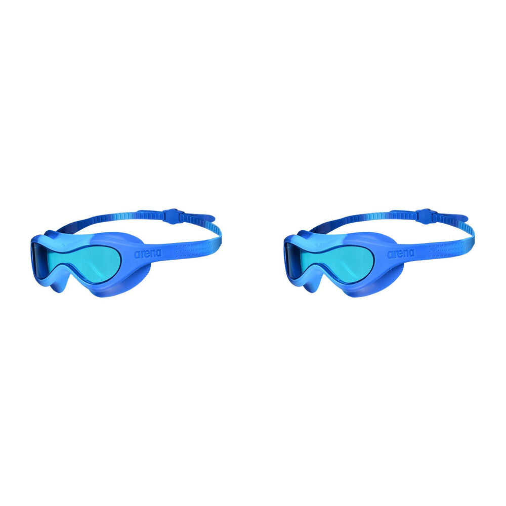 2PK Arena Spider Kids Mask Swimming Eye Protection/Accessory Light Blue/Blue