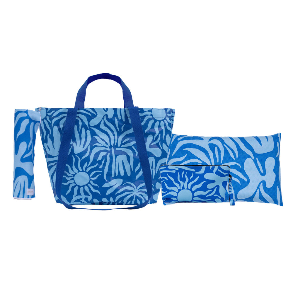 2PK Splosh Bliss Sun Inflatable Beach Pillow 51x31cm Rectangle