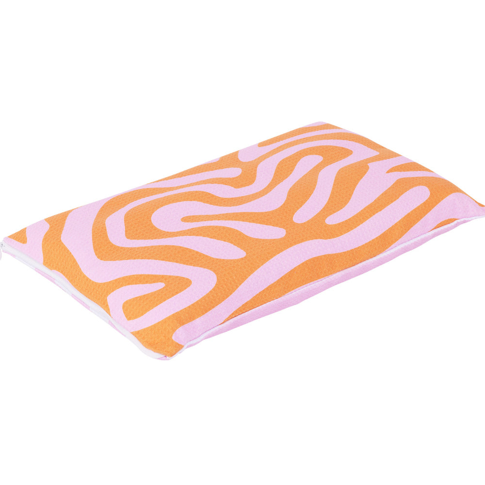 2PK Splosh Bliss Swirl Inflatable Beach Pillow 51x31cm Rectangle