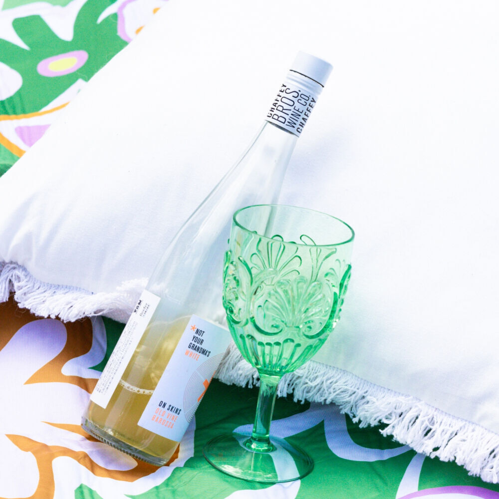 4x 2pc Splosh Summer Pop Outdoor Acrylic Wine Glass Set 390ml/19cm Green