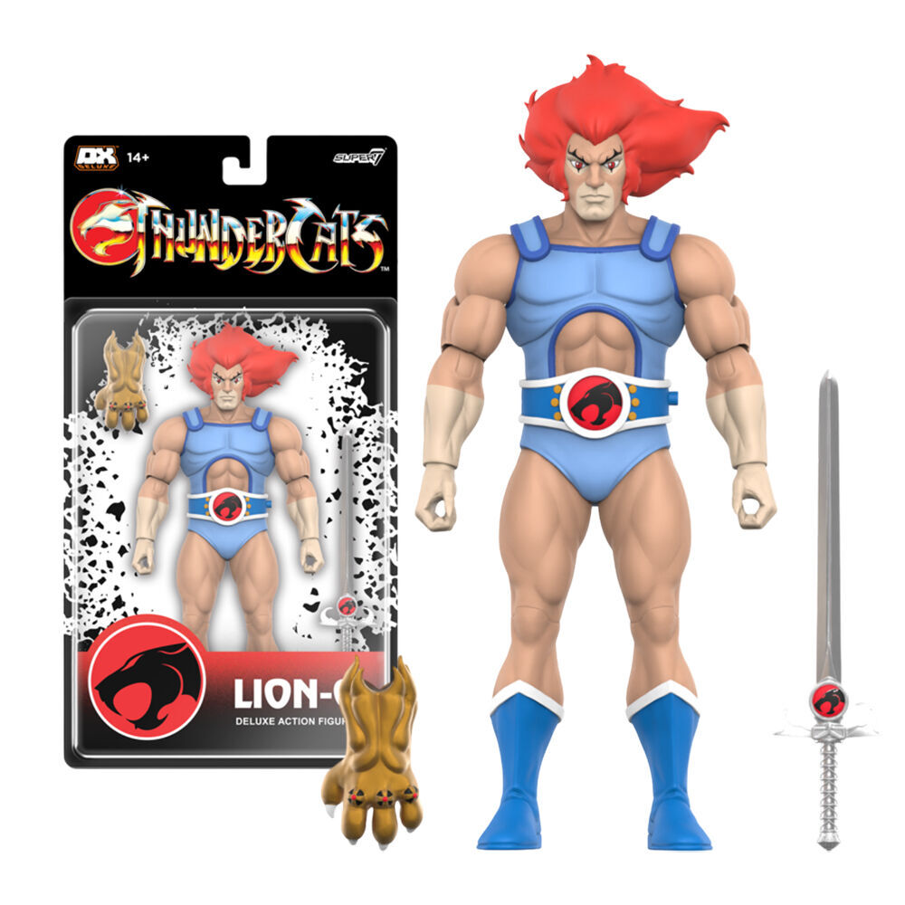 Thundercats Lion-O Deluxe 7in Action Figure/Statue Toy