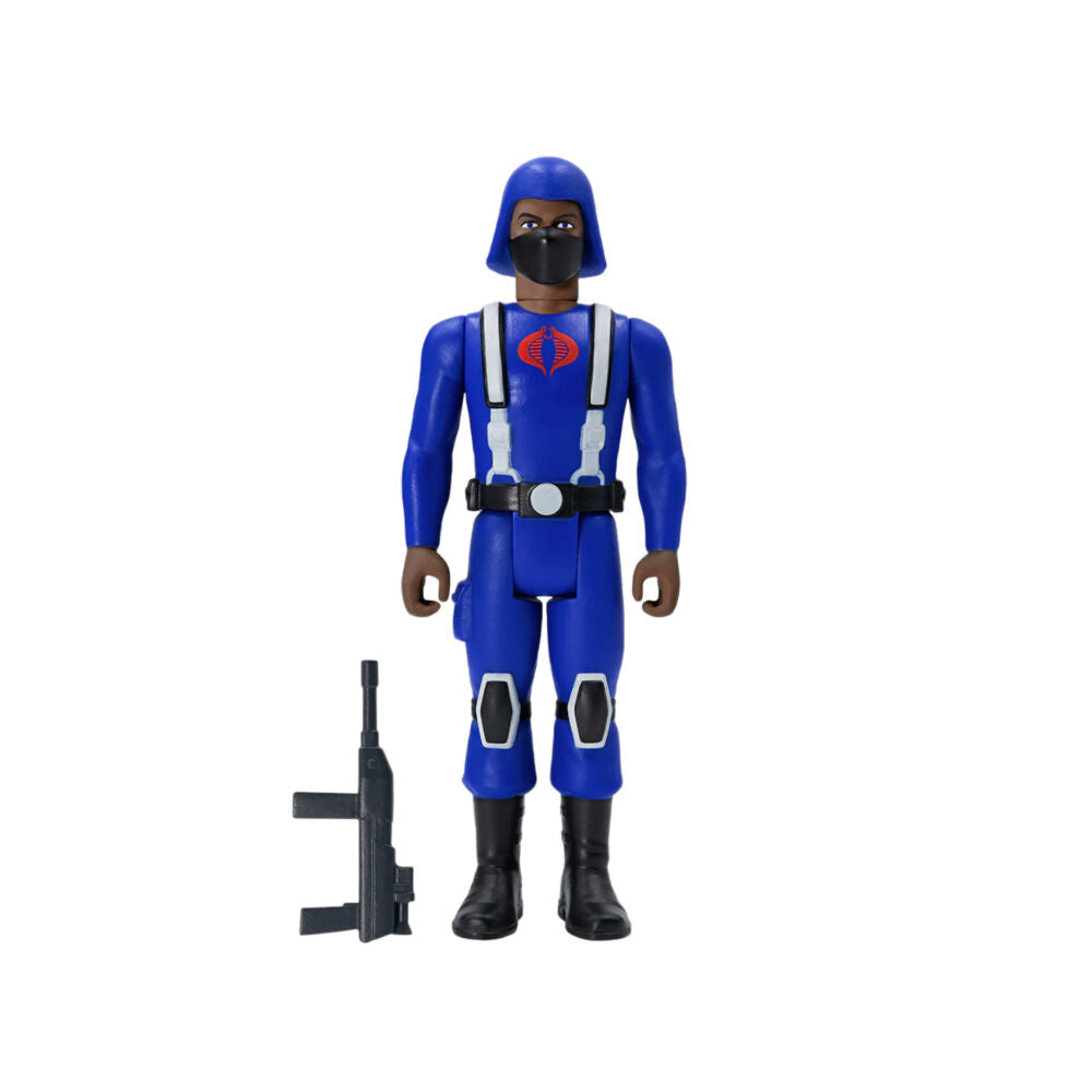 G.I. Joe Cobra Trooper Y-Back ReAction 3.75" Action Figure Toy
