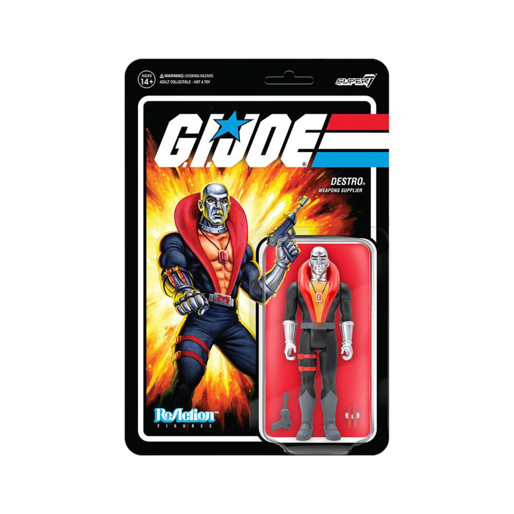 G.I. Joe - Destro ReAction 3.75" Action Figure