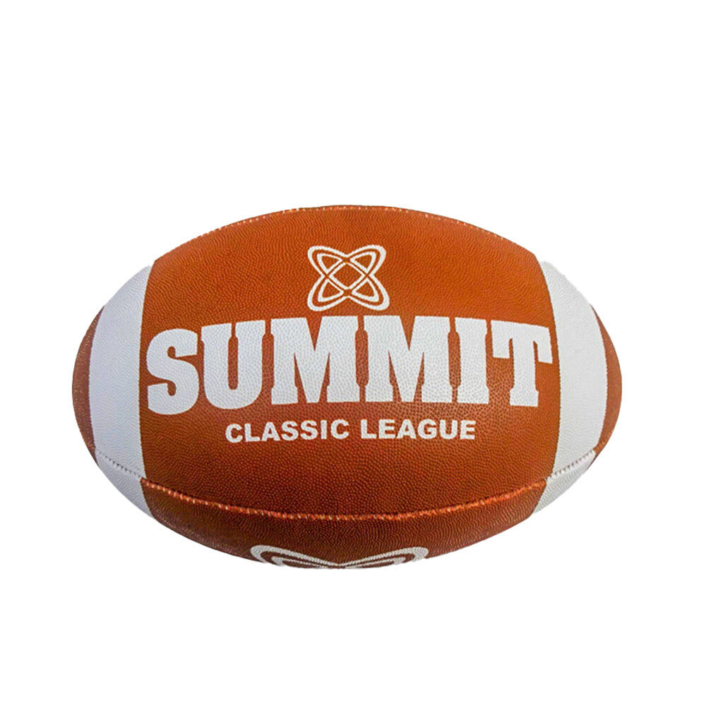 2PK Summit Global Retro Mini League Rugby Ball Size 3 - Brown
