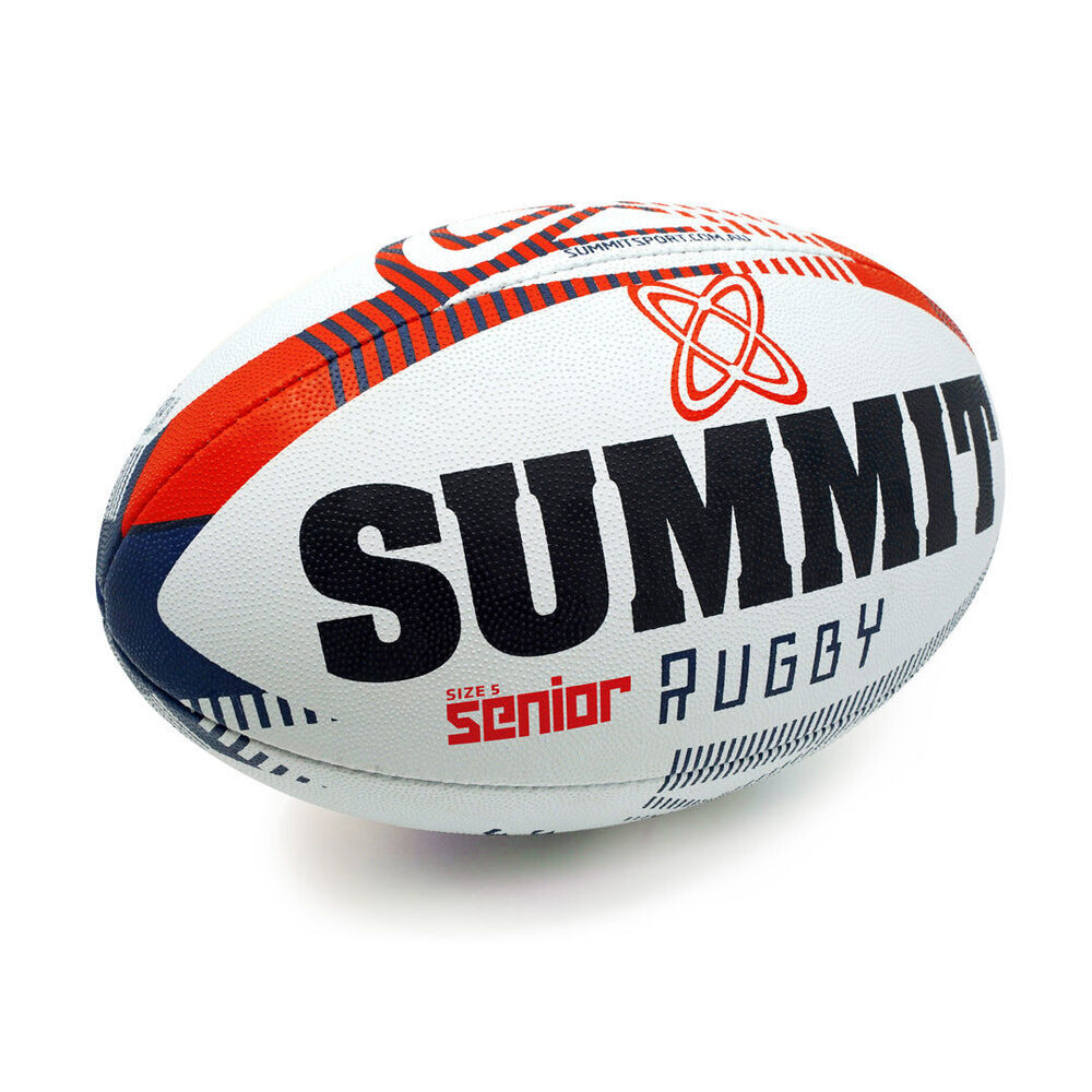2PK Summit Global Advance Rugby Union Ball 3.0 Size 5 - Red
