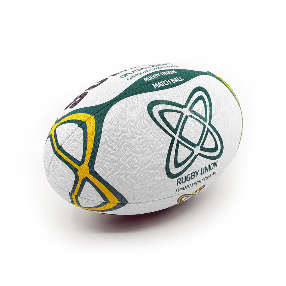 2PK Summit Global Evolution Rugby Union Ball 2.0 Size 5 - White