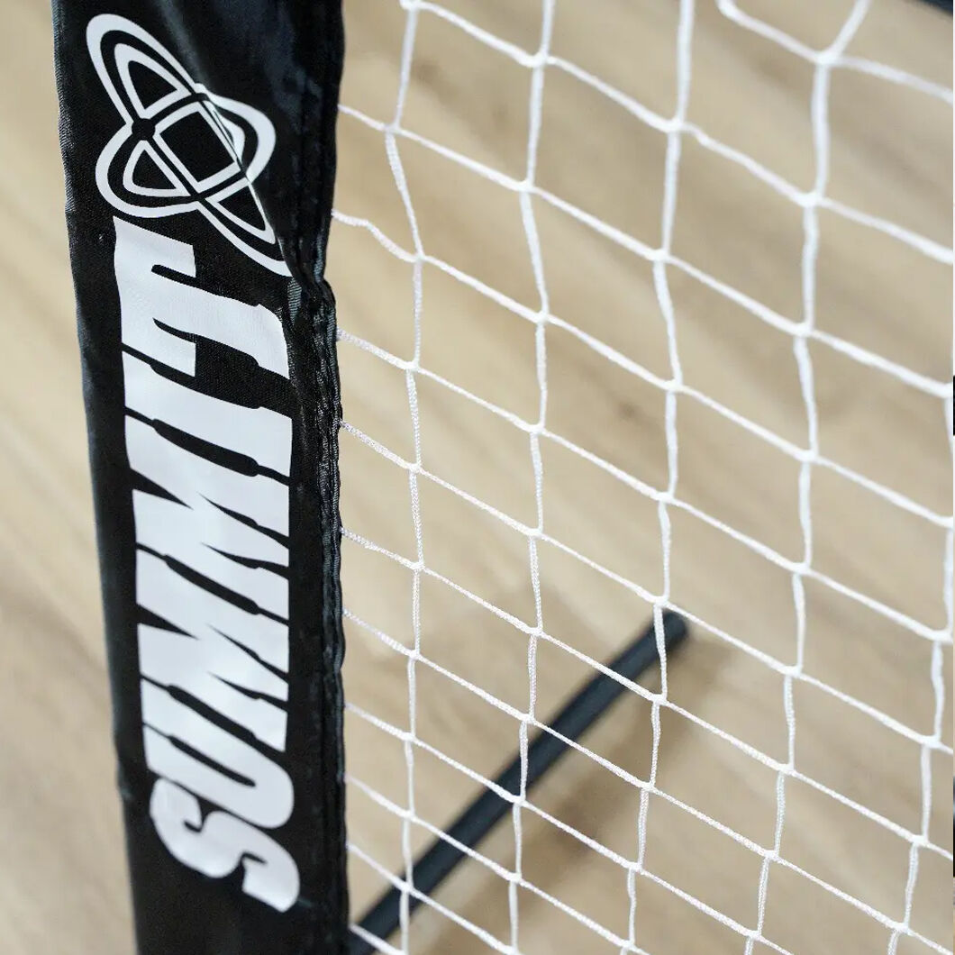 Summit Sports Portable Tennis Net 3m x 0.8m for Half-Court & Kids - Black