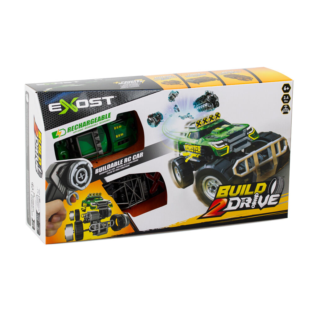 Exost Build 2 Drive Mighty Crawler RC Car Vehicle Kids Toy 6y+ Assorted