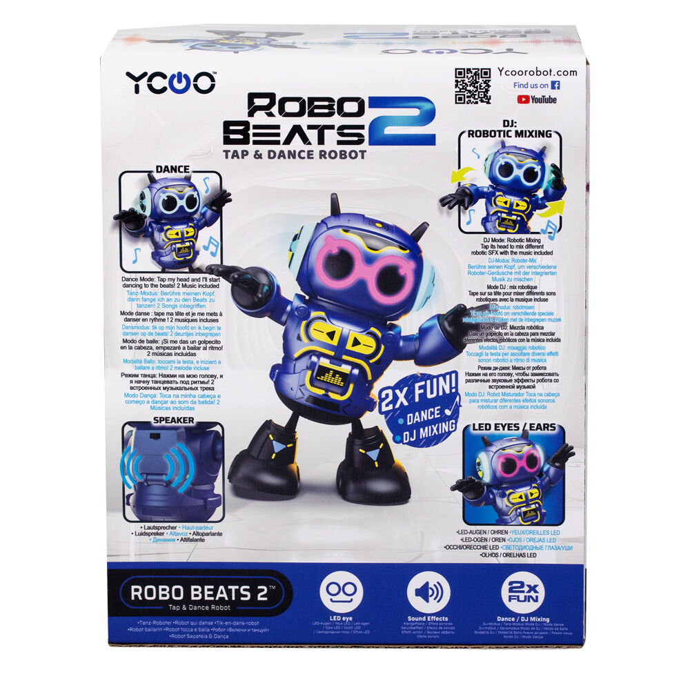 Ycoo Robo Beats 2 Dancing Robot Kids/Children Toy 3y+ Blue