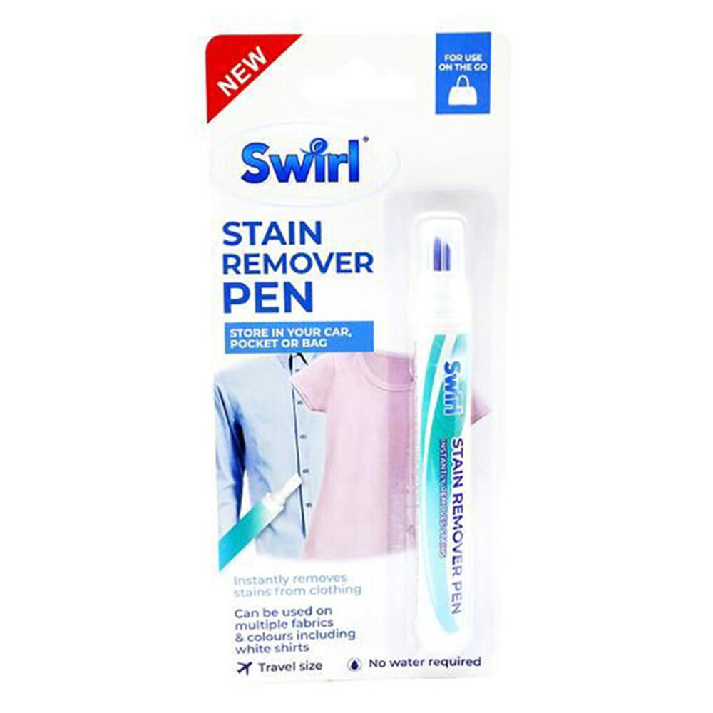 6PK Swirl Stain Remover Pen Fabric Spot Cleaner Stain Treatment