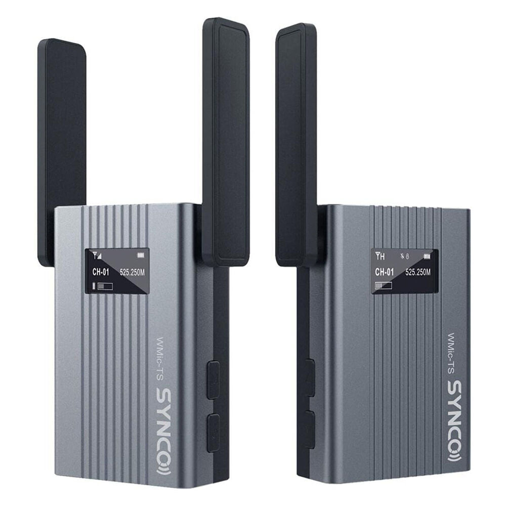2pc Synco UHF Wireless Lavalier Microphone System RX/TX Kit