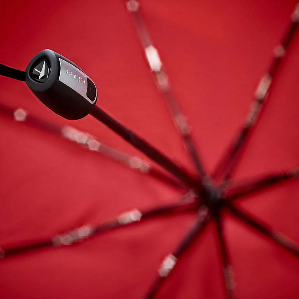Senz 91cm Foldable Storm Umbrella Sun Shade Mini Passion Red