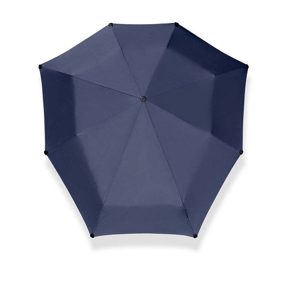 Senz 91cm Foldable Storm Umbrella Sun Shade Mini Midnight Blue