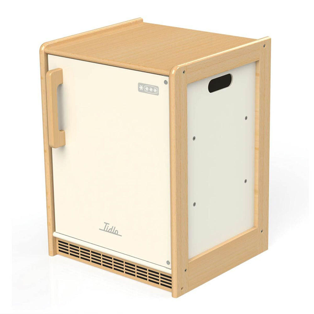 Tidlo Education 54cm Wooden Fridge Kids Pretend Play 3y+