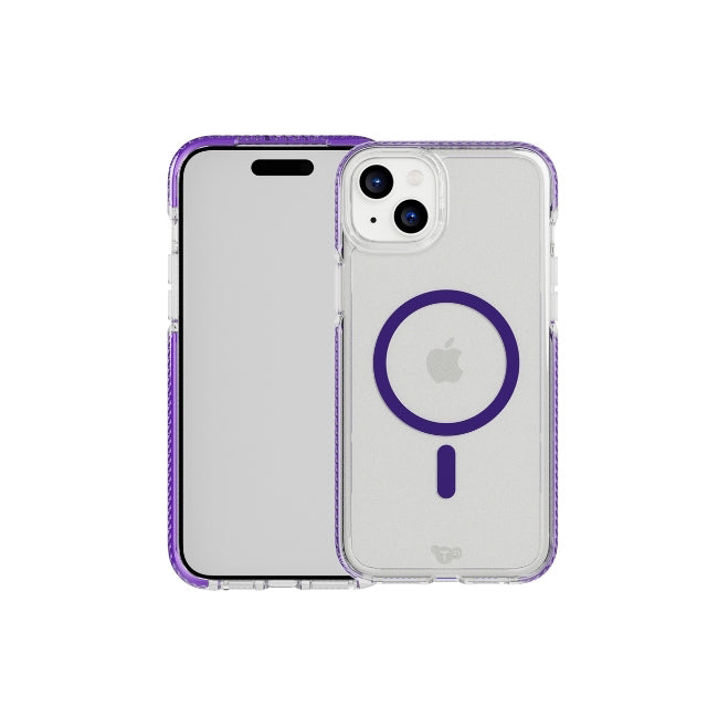 Tech21 EvoCrystal w/ MagSafe Case For Apple iPhone 15 Plus - Amethyst