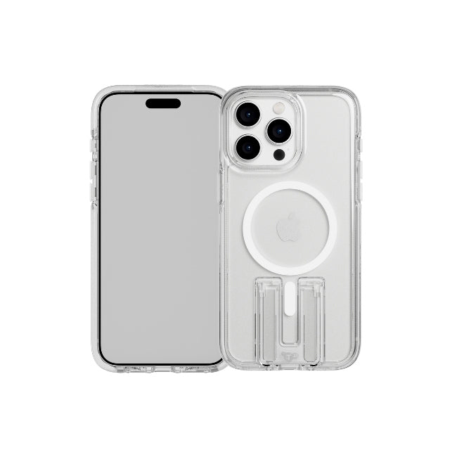 Tech21 EvoCrystal Kick w/MagSafe Case For Apple iPhone 15 Pro Max - White