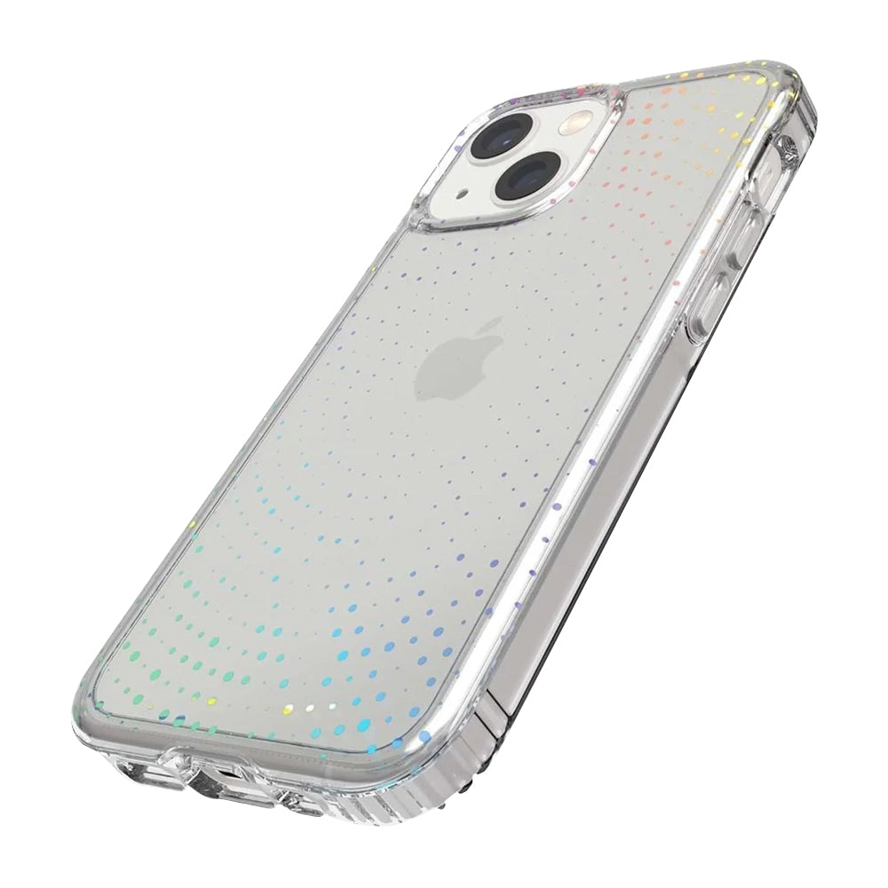 Tech21 Evo Sparkle Phone Case For Apple iPhone 13 mini - Iridescent
