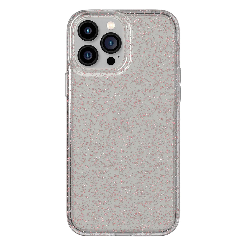 Tech21 Evo Sparkle Phone Case For Apple iPhone 13 Pro - Rose Gold