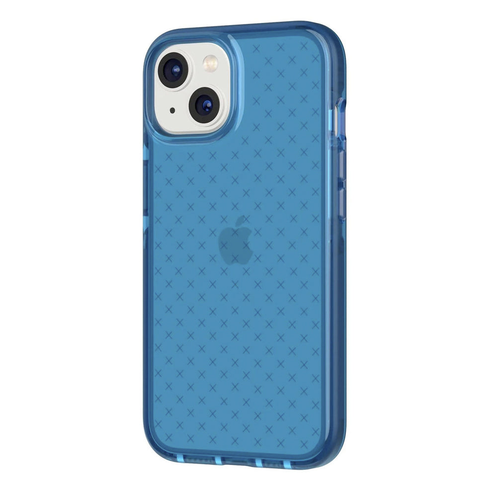 Tech21 EvoCheck Phone Case For Apple iPhone 14 Plus - Classic Blue