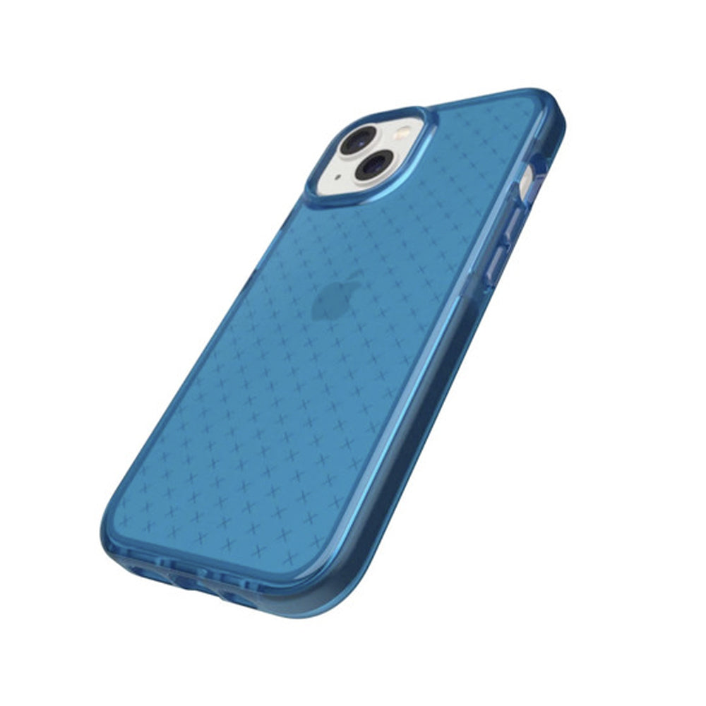 Tech21 EvoCheck Phone Case For Apple iPhone 14 Plus - Classic Blue