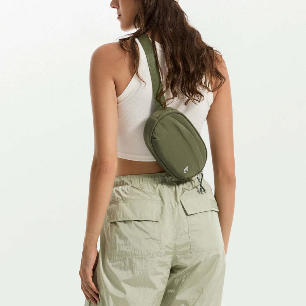 Tomtoc Nylon Fabric Sling Bean Belt Bag 1.5L - Green