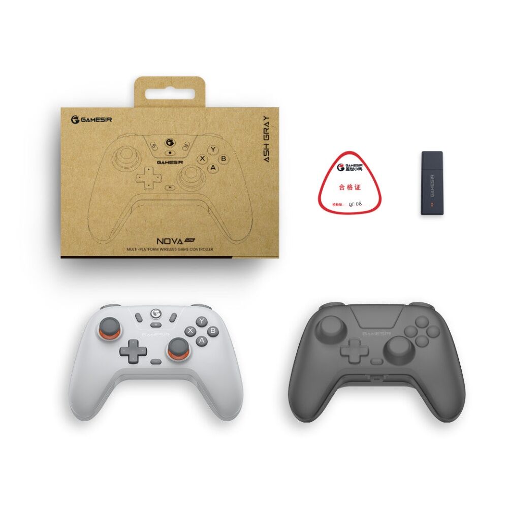Gamesir Nova Lite Switch/Mobile/PC Wireless Bluetooth Video Game Controller Grey