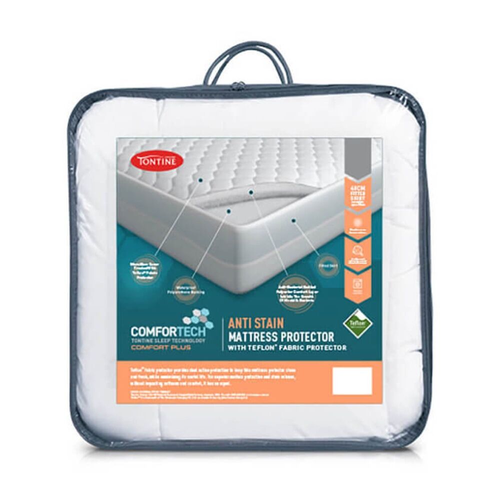 Tontine Comfortech Anti Stain Mattress Protector - King Bed