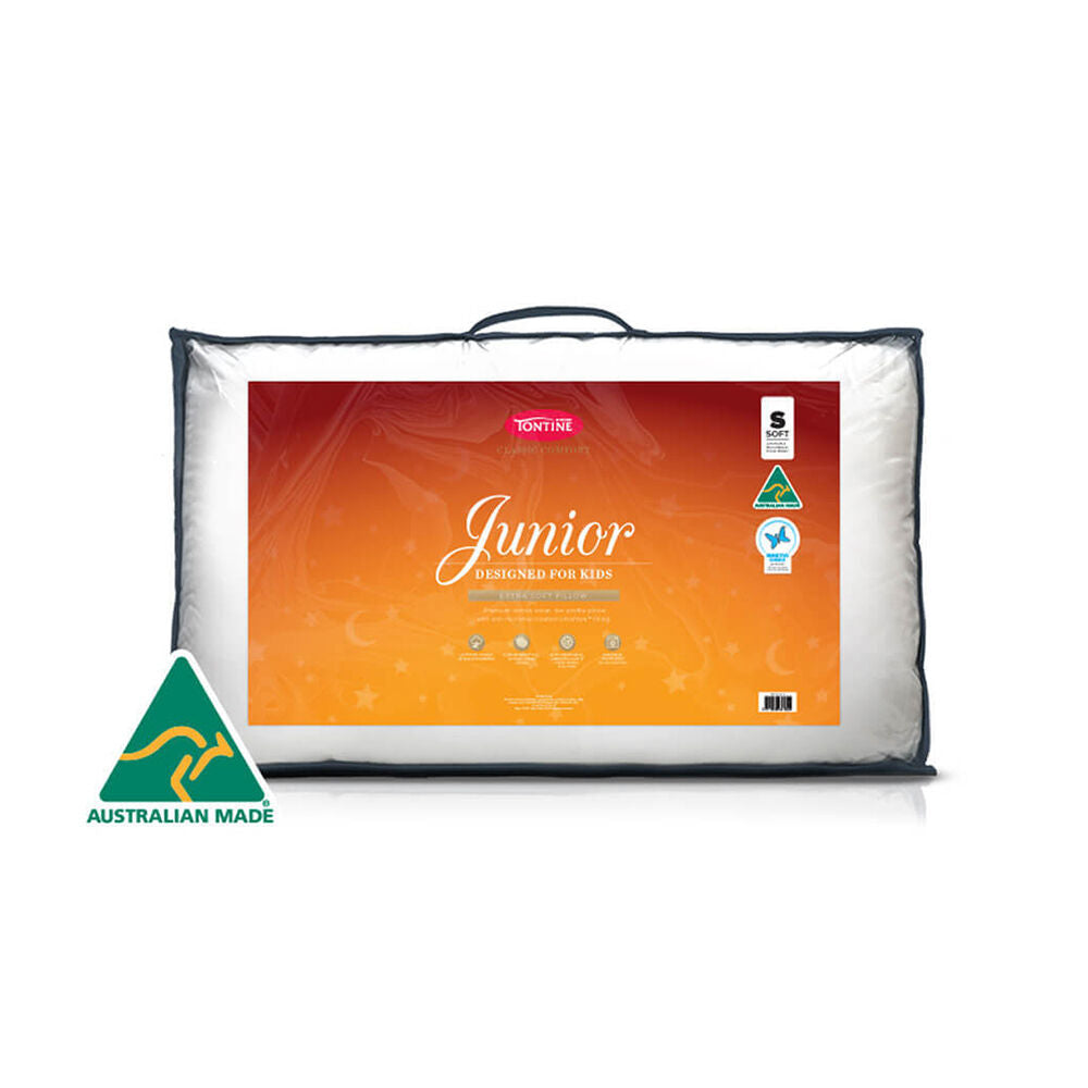 2PK Tontine Classic Comfort Junior Pillow Soft Low Profile