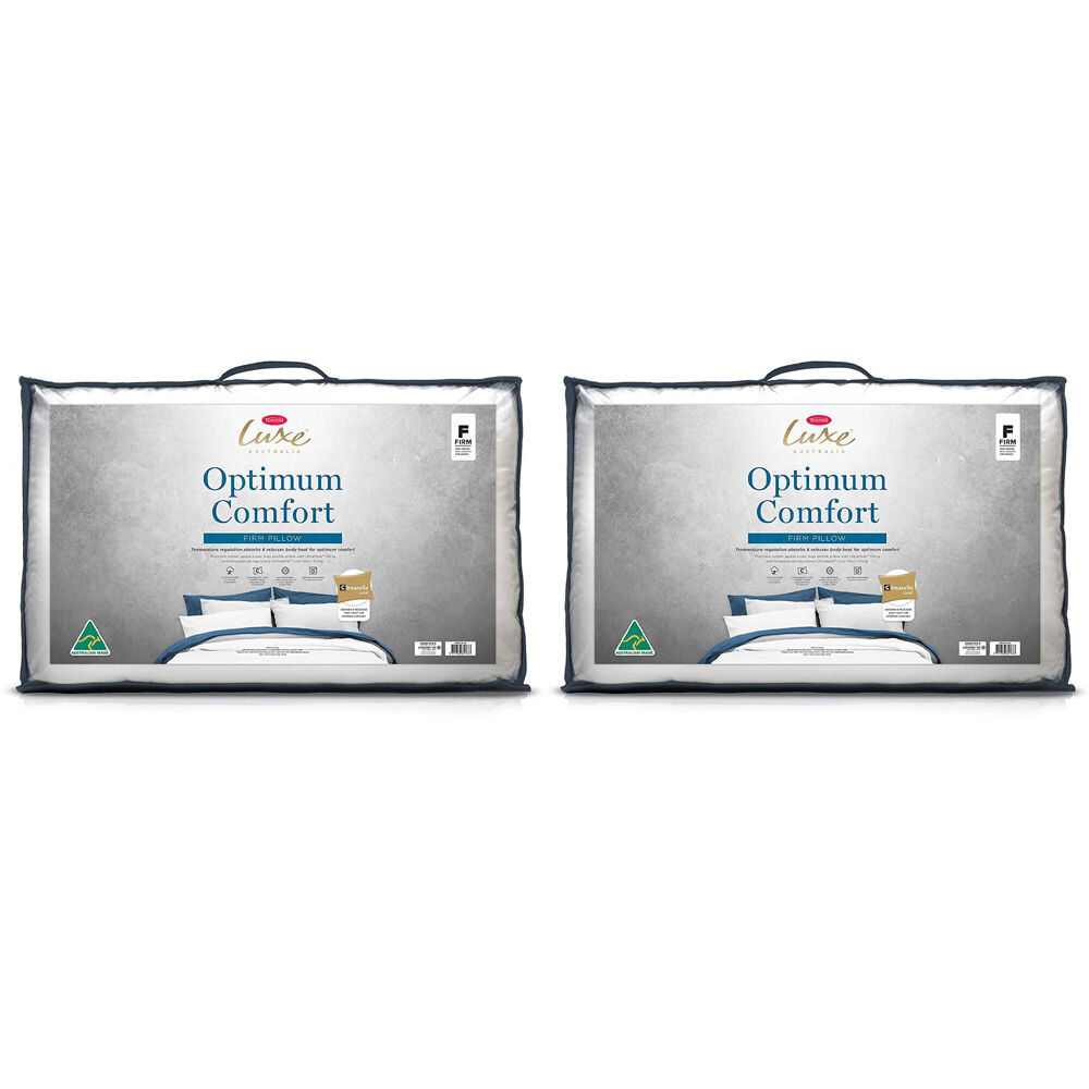 2PK Tontine Luxe Optimum Comfort Pillow Firm Profile