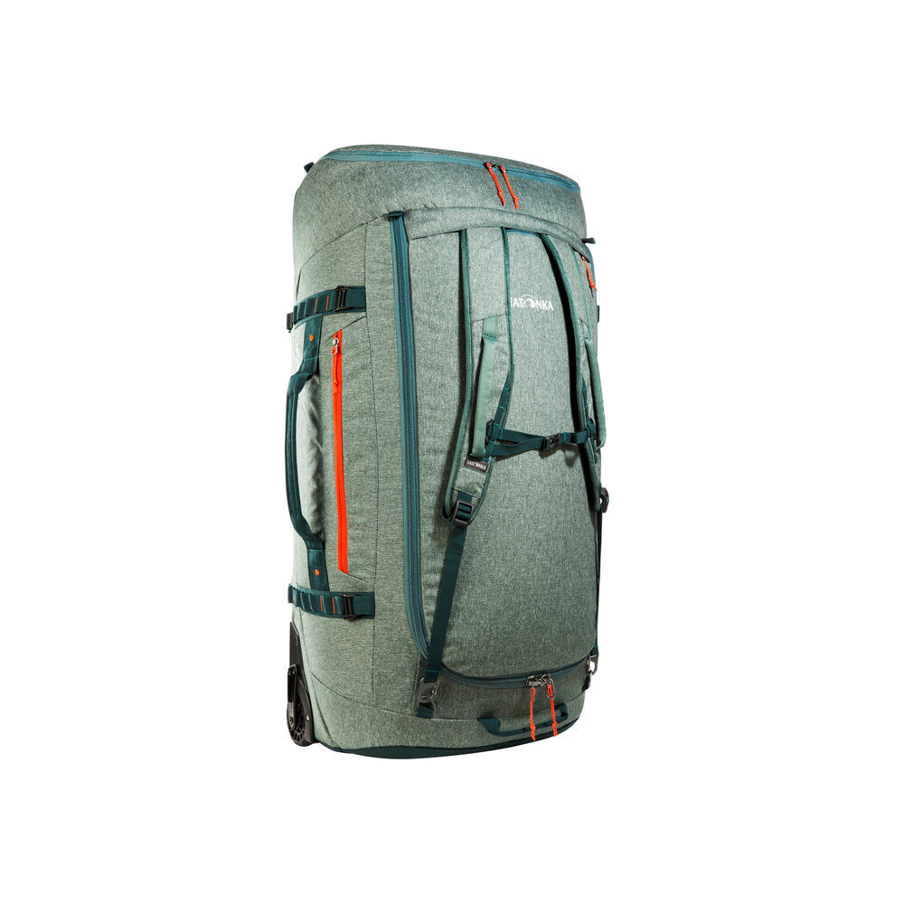Tatonka Nylon Wheeled Duffle Travel Trolley Luggage Bag 140L Sage Green
