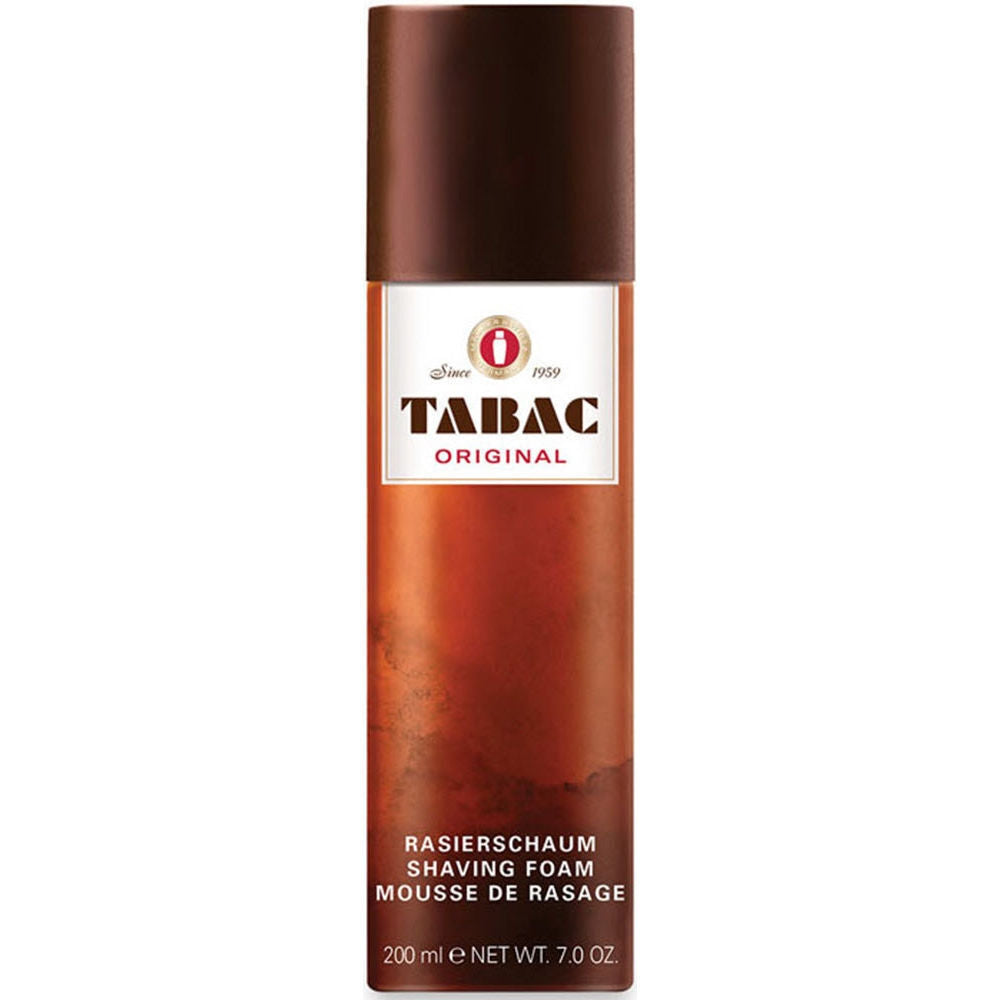 2PK Tabac Original Shave Foam Rich Protective Lather Smooth Shaving For Men 200ml