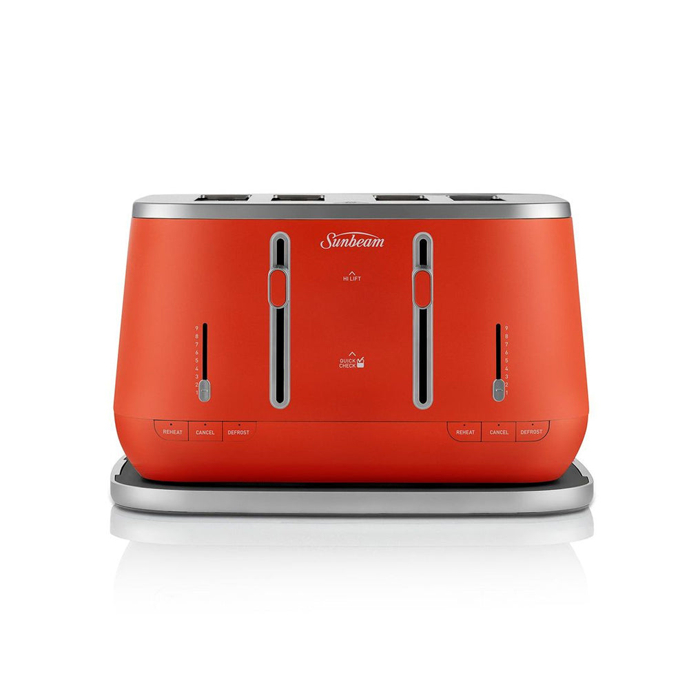 Sunbeam Kyoto City Collection 4 Slice Toaster/ 1.7L Kettle Set Orange