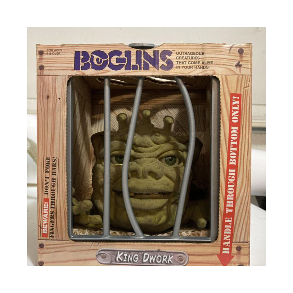 Boglins King Dwork Hand Puppet Soft Plush Toys 17cm