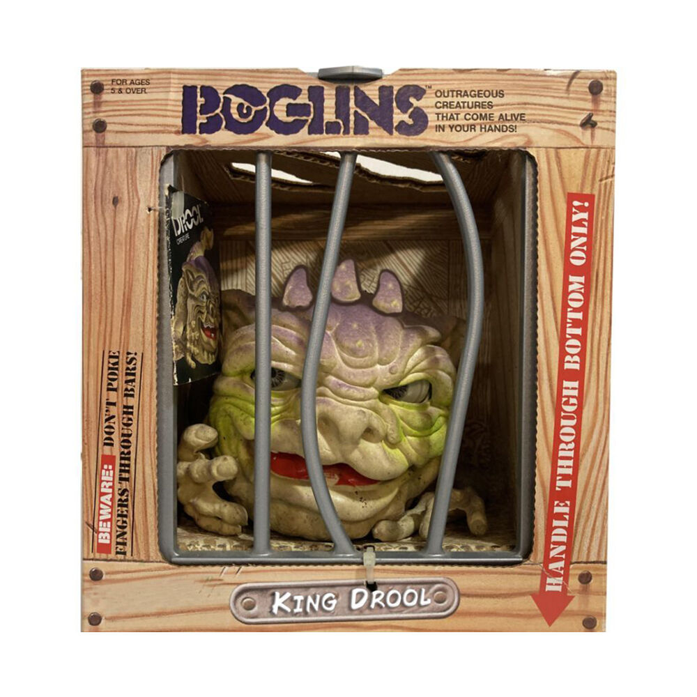 Boglins King Drool Hand Puppet Soft Plush Toys 17cm