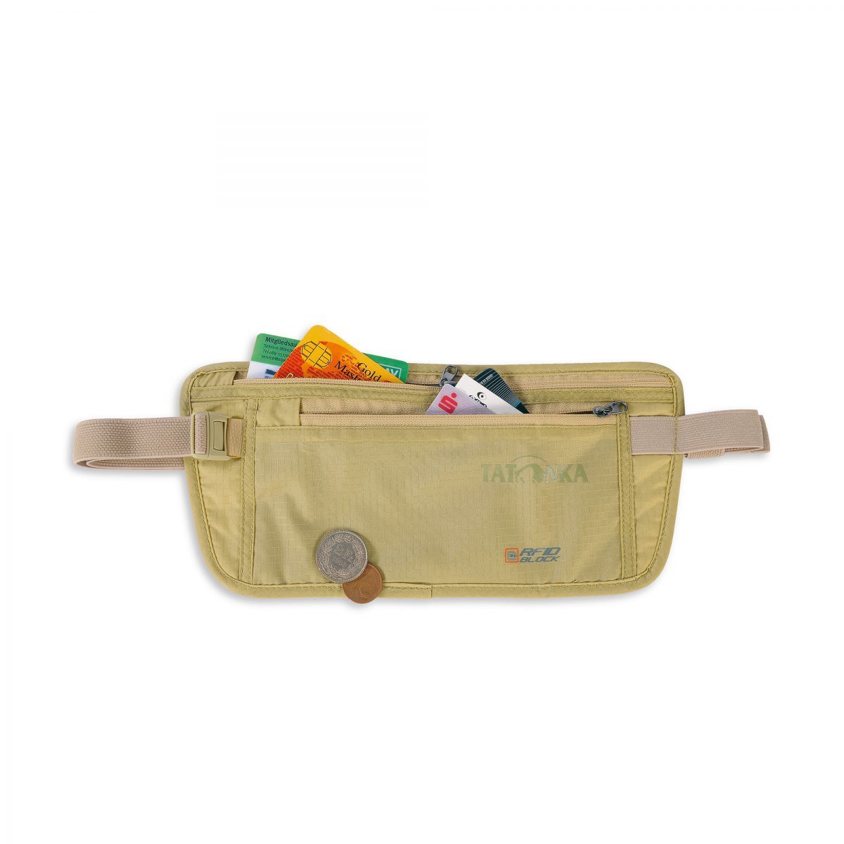 Tatonka 28x14cm Skin Moneybelt International RFID Natural