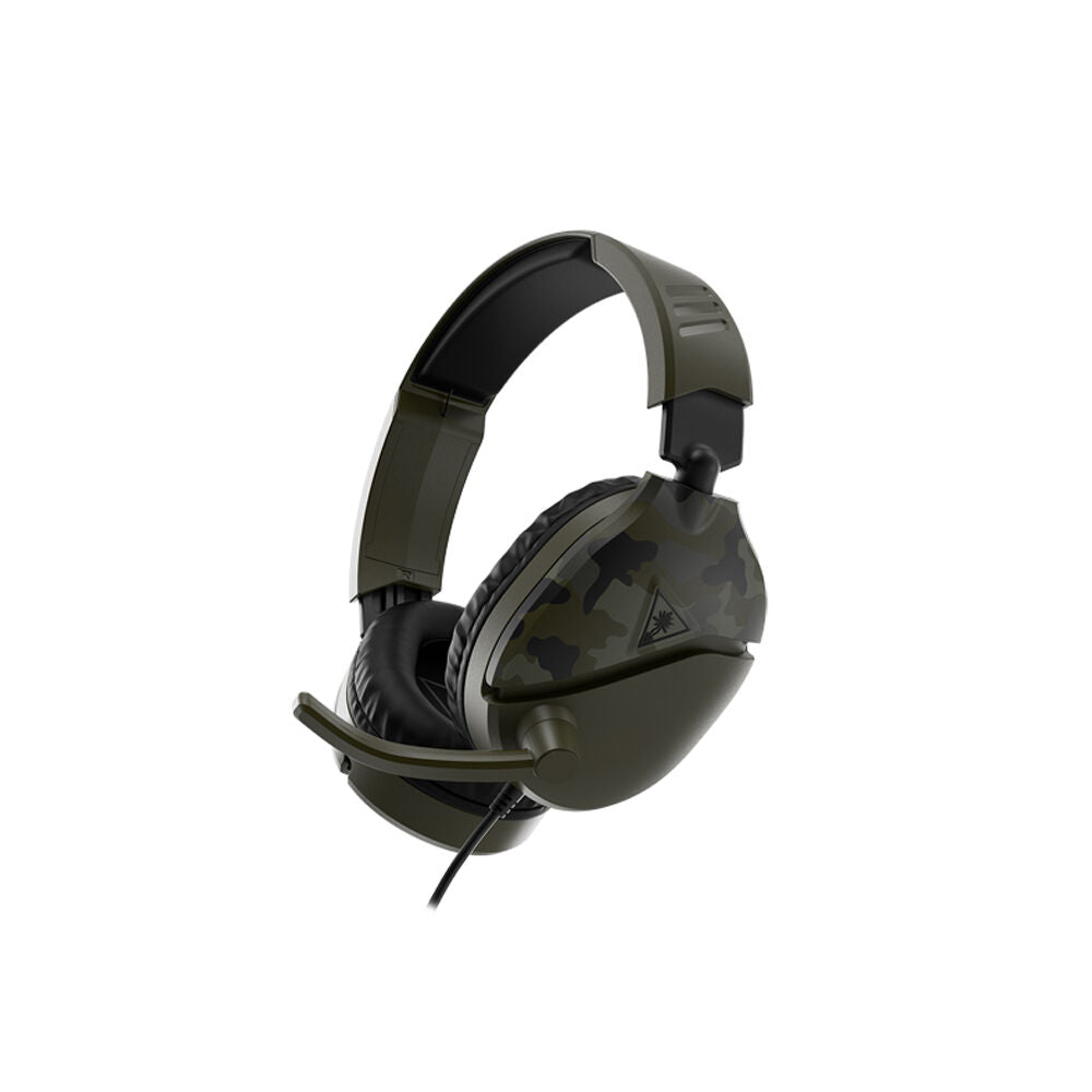Turtle Beach Recon 70 Wired 3.5mm Multi Compatible Gaming Headset Green Camo